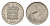 ЮАР 5 центов 1977 герб, райский журавль KM 84 никель UNC 4602-1244
