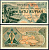 Индонезия 1 рупия 1961 урожай риса, серия MJJ072 Pick 78 бумага aUNC 7554-6-2-1