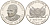 Нигер 500 франков 1960 ESSAI, президент Амани Диори (Hamani Diori), независимость KM E5 серебро PROOF 1099-3-41