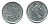 Франция 5 франков 1970 сеятель, тип Semeuse KM 926a.1, Le Franc 341.2 медно-никель плакированный никелем 57-916