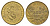 Бразилия 500 реалов (рейсов) 1928 KM 524 алюминиевая бронза UNC 1519-1521