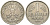 ФРГ 1 марка 1950 F, KM 110, J. 385 медно-никель 117-231