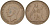 Великобритания 1 пенни 1945 Георг VI (1936-1952) КМ 845, Spink 4114 бронза 180-1215