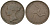 Остров Мэн 1/2 пенни 1839 Виктория KM 13 медь 94-932
