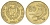 Кипр 20 центов 1983 птичка KM 57.1 никель латунь 4628-937