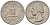 США 25 центов (квотер) 1967 Вашингтон KM 164a медь плакированная медно-никелем 4601-1111