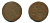 РОССИЯ 1 КОПЕЙКА 1760 медь 61-812