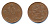 Финляндия 10 пенни 1934 республика (1918-1962) KM 24 медь 51-5356