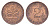 ФРГ 2 пфеннига 1972 G KM 106a, J.381a сталь плакированная медью 4618-936