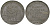 Германия жетон 1870 Фрайбург, вес 5,9 гр, диаметр 30 мм цинк 110-356