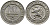 БЕЛЬГИЯ 10 САНТИМОВ 1898 BELGEN KM медно-никель UNC 87-817