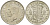 Великобритания 1/2 кроны 1944 Георг VI (1936-1952) KM 856, Spink 4080 серебро 00-00
