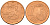 Финляндия 1 евроцент 1999  KM 98 сталь плакированная медью  UNC  4189-217