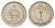 Иран 2 риала 1973 SH 1352 KM 1173 медно-никель UNC 28-732