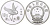 КИТАЙ 10 ЮАНЕЙ 1989 ЖУРАВЛЬ KM 253 серебро PROOF 02-090-14