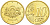 Латвия 10 евроцентов 2014 KM 153 нордик UNC 4364-1624