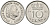 НИДЕРЛАНДЫ 10 ЦЕНТОВ 1959 ЮЛИАНА KM 182 никель 96-423