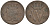 Нидерланды 1/2 цента 1851 Виллем III (1849-1890) KM 90 медь 4115-227