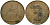 Великобритания 1 пенни 1964 Елизавета II (1952-2022) KM 897, Spink 4157 бронза 4120-341