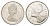 Канада 25 центов 1968 Елизавета II (1952-2022), олень KM 62a серебро 4622-927