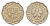 Гана 2 1/2 песевы 1967 год-тип KM 14 медно-никель UNC 4668-615