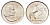 ЮАР 5 центов 1969 Ян ван Рибек (1619-1677), South Africa, легенда на англинском, райский журавль KM 67.1 медно-никель UNC 4696-949