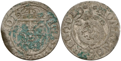 Польша 3 полкера (3 полторака - 1 крейцер) 1623 Сигизмунд III Ваза (1587-1632) Gorecki B.23 серебро 4158-1263