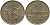 Франция 10 франков 1976 тип Матье KM 940, Le Franc 365.7-8 никель латунь 97-642