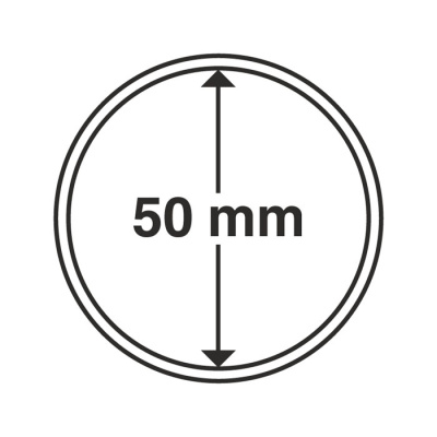Капсулы круглые – 50 мм, упаковка 10 шт. 100050