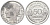 Франция 50 сантимов 1946 KM 894.2a, Le Franc 194 алюминий aUNC 4164-1155