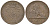 Бельгия 2 сантима 1863 Леопольд I (1831-1865) KM 4.2 медь 4615-655