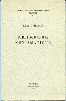 Philip Grierson Bibliographie numismatique Нумизматическая библиография, 1966, 240 страниц 00-01-16-15