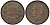 ГРЕЦИЯ 10 ЛЕПТА 1882 А, КОРОЛЬ ГЕОРГ I (1863-1913) KM 55 медь 4536-711