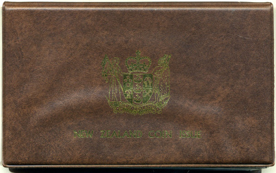 Новая Зеландия официальный набор из 7 монет 1981 в оригинальной пластиковой упаковке серебро PROOF  00-00