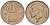 БЕЛЬГИЯ 50 САНТИМОВ 1969 BELGIQUE, БОДУЭН I (1951-1993) KM 148.1 бронза 214-457