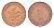 ФРГ 1 пфенниг 1949 J KM A101, J. 376 сталь плакированная медью 4685-355