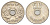 Япония 50 йен 1977 Yr. 52, Хирохито (1926-1989) Y 81 медно-никель 4630-114