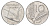 Италия 10 лир 1976 R, колосья KM 93 алюминий 4638-432