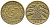 ГЕРМАНИЯ 5 РЕНТЕНПФЕННИГОВ 1924 A KM 32, J. 308 алюминиевая бронза 39-443