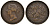 Канада, Новая Шотландия (Nova Scotia) 1/2 пенни 1856 Виктория, токен KM 5 медь 4044-1422