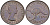 Австралия 1 пенни 1957 Елизавета II (1952-), кенгуру KM 56 бронза 4593-342
