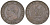 Франция 2 сантима 1855 W, Наполеон III (1852-1870) KM 776.7 бронза 4617-731