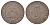 Французский Индокитай 1 сантим 1893 A KM 1 бронза 4667-313