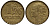 ИСПАНИЯ 1 ПЕСЕТА 1937 ВТОРАЯ РЕСПУБЛИКА (1931-1939) KM 755 латунь 113-352