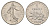 Франция 1 франк 1964 сеятель KM 925 никель 4673-1135