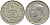 Великобритания 1 шиллинг 1947 Георг VI (1936-1952), Шотландский герб KM 864, Spink 4104 медно-никель 4395-1157