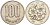 ЯПОНИЯ 100 ЙЕН 1971 ГОД 46, ИМПЕРАТОР ХИРОХИТО СЁВА (1926-1989) KM 82 медно-никель 4514-112
