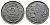 ФРАНЦИЯ 2 ФРАНКА 1959 KM 886a.1, LE FRANC 269.19 алюминий 261-727