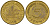ФРГ 5 пфеннигов 1983 F J.382, KM 107 сталь плакированная латунью    4598-1034