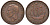 Великобритания 1/2 пенни 1952 Георг VI (1936-1952) KM 868, Spink 4118 бронза 4122-817